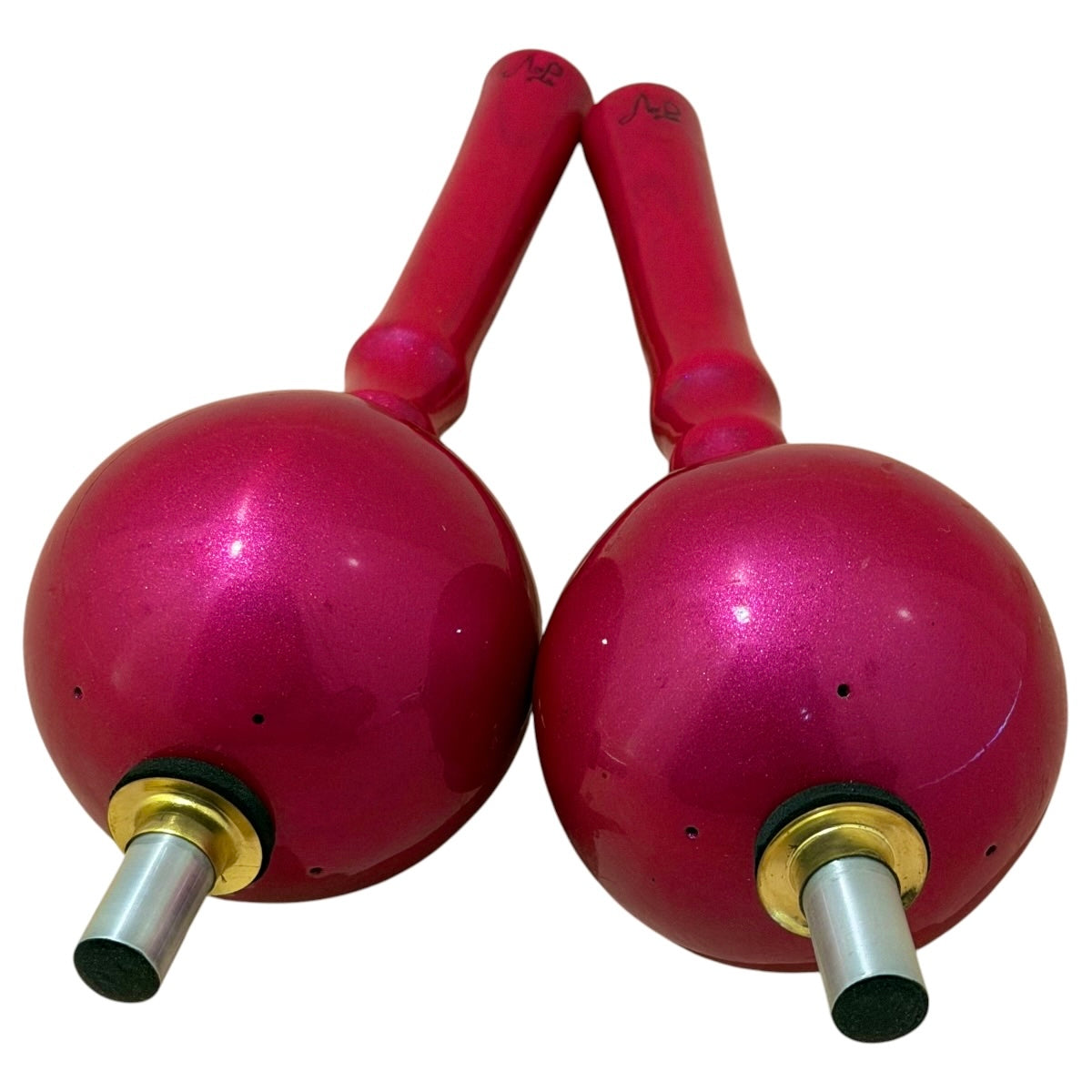 Venezuelan Maracas Joropo - Bright Pink