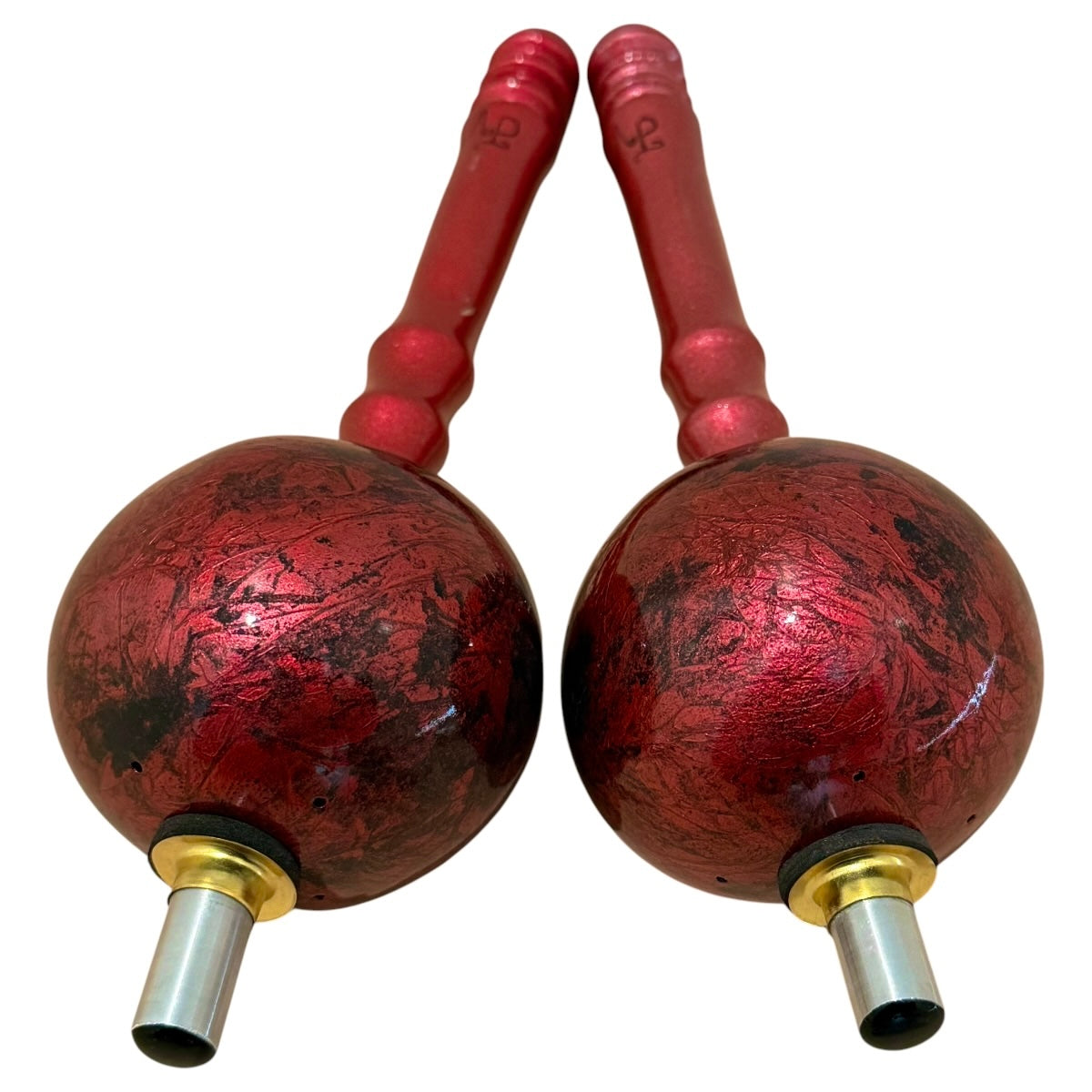 Venezuelan Maracas Joropo - Pink Marble - Medium