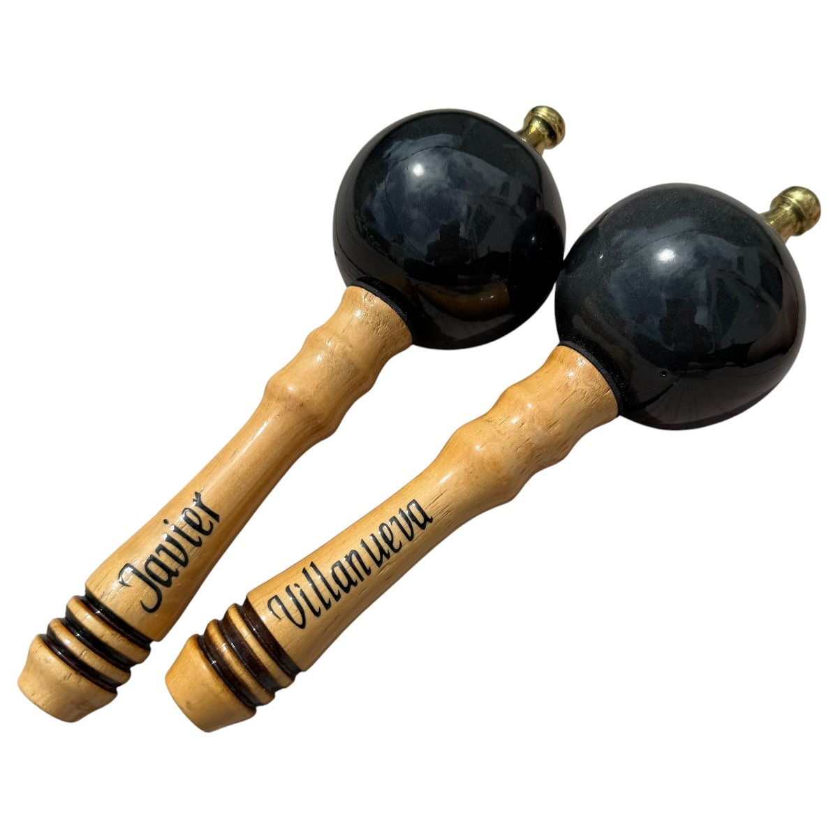 Venezuelan Maracas Joropo – Black, Medium