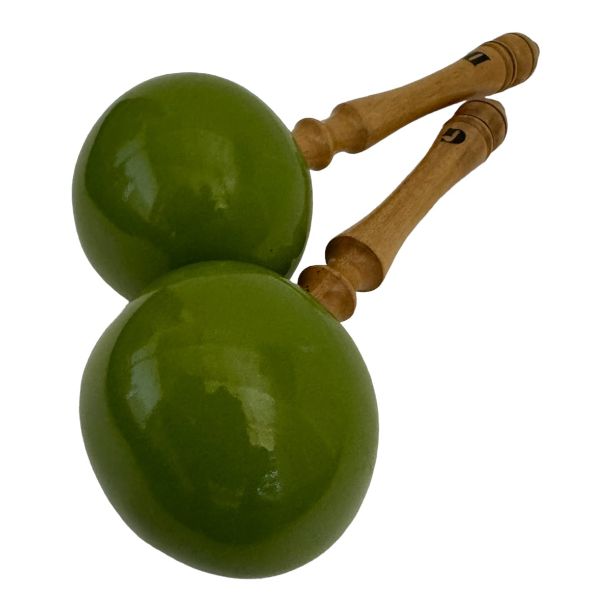 Joropo Maracas Palo Pegau Medium - Lime Green