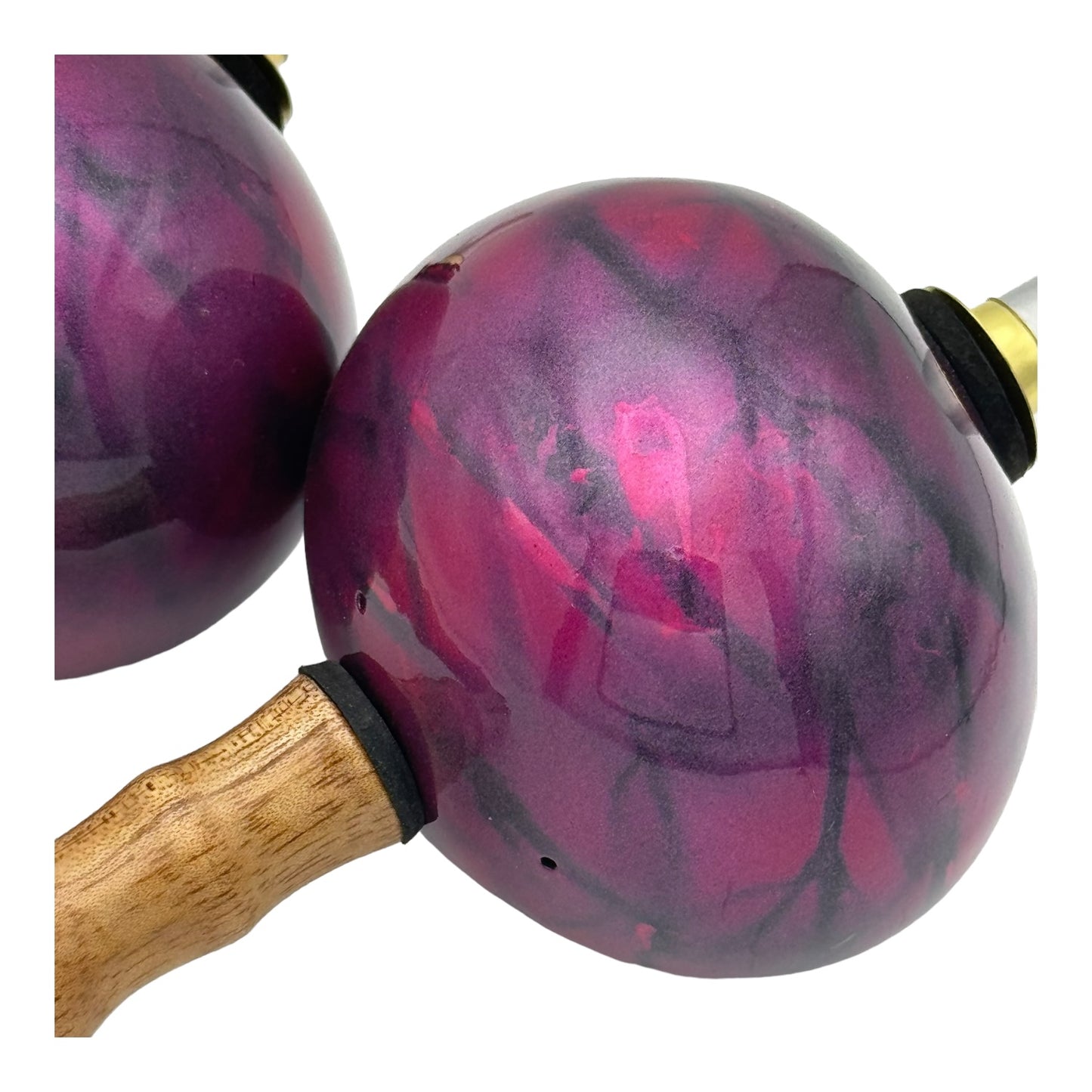 Joropo Maracas Palo Atravesado Large - Pink Marble