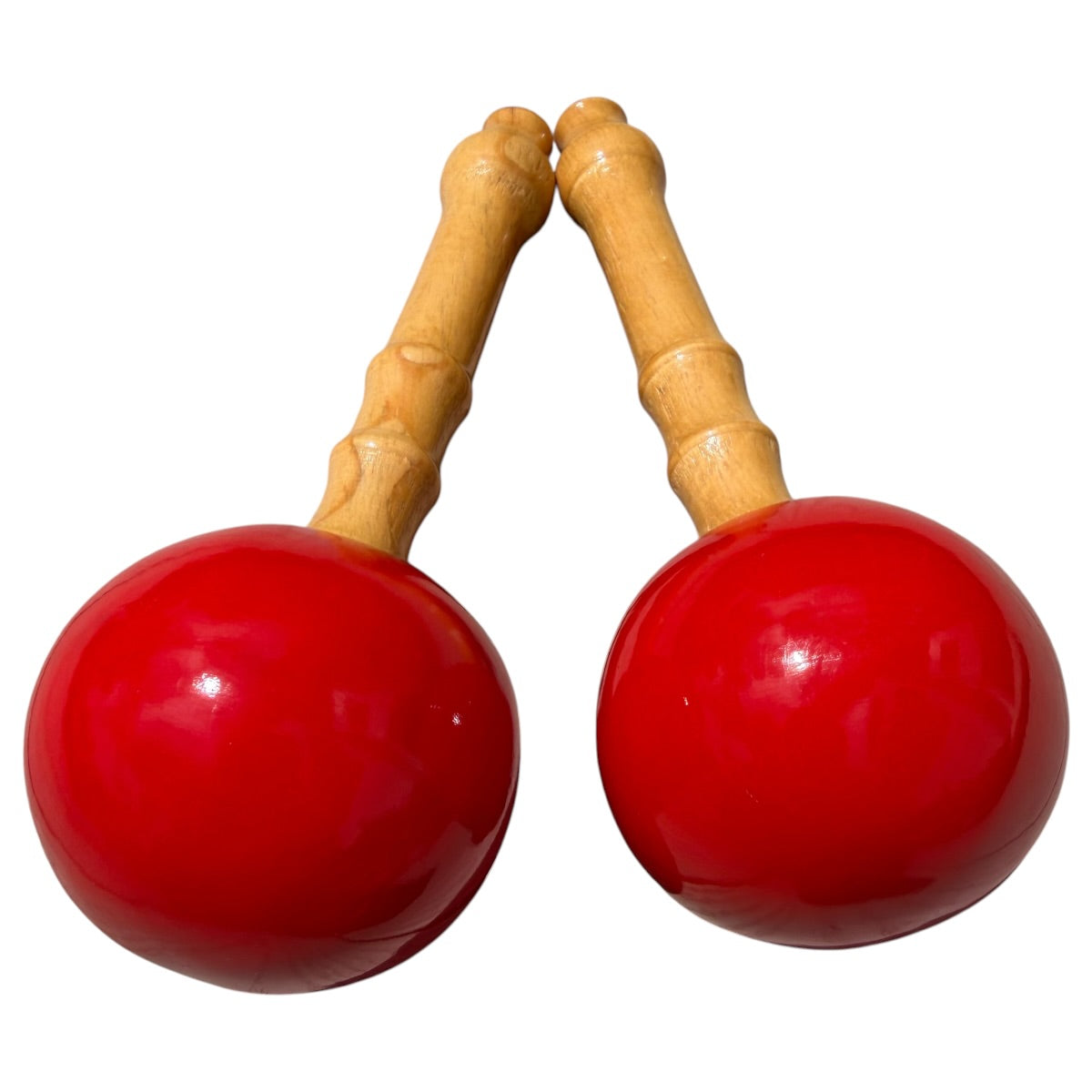 Venezuelan Maracas Joropo – Red, Medium