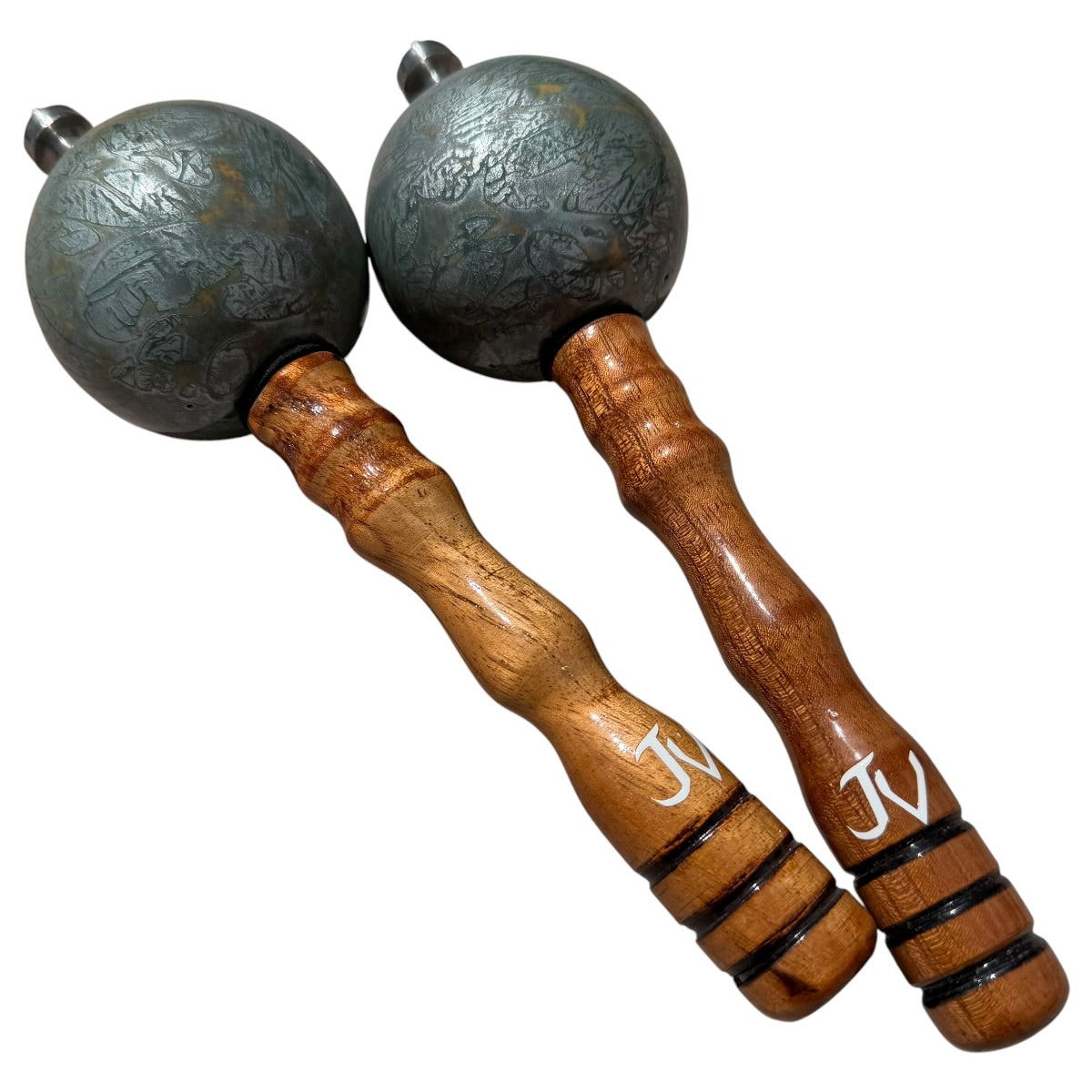 Venezuelan Maracas Joropo – Sea Foam Marble, Medium