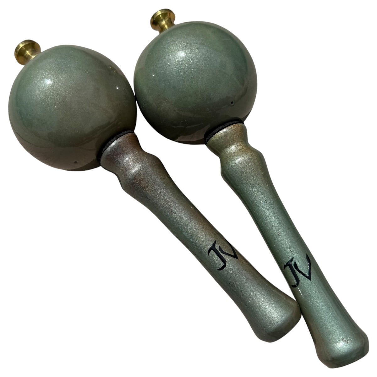 Venezuelan Maracas Joropo – Sea Foam Green, Medium