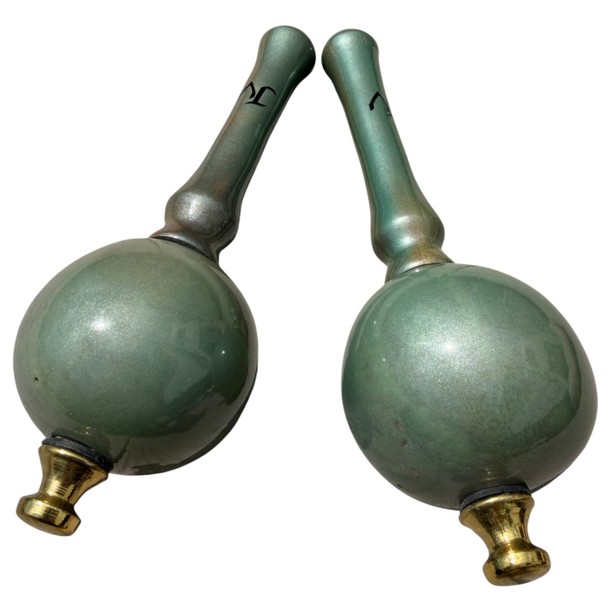 Venezuelan Maracas Joropo – Sea Foam Green, Medium