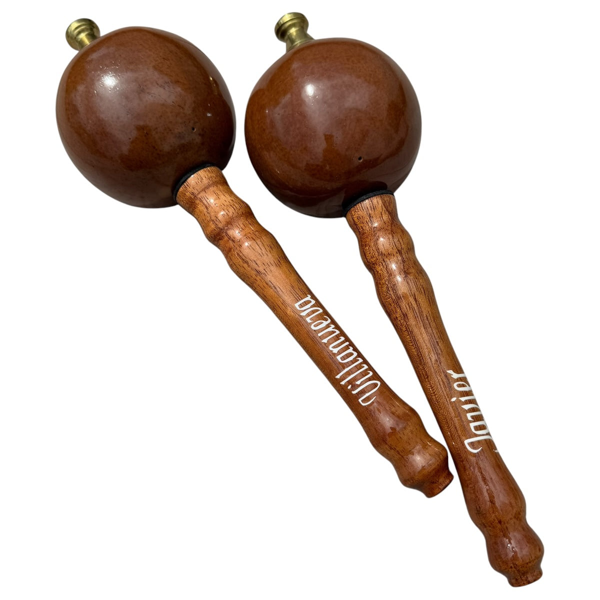 Venezuelan Maracas Joropo – Brown on Brown, Medium