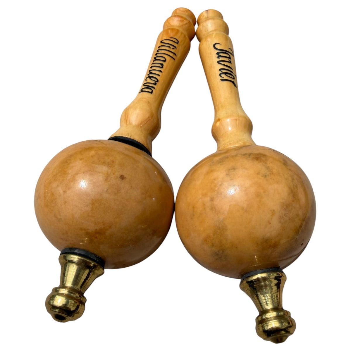 Venezuelan Maracas Joropo – Natural on Natural, Small