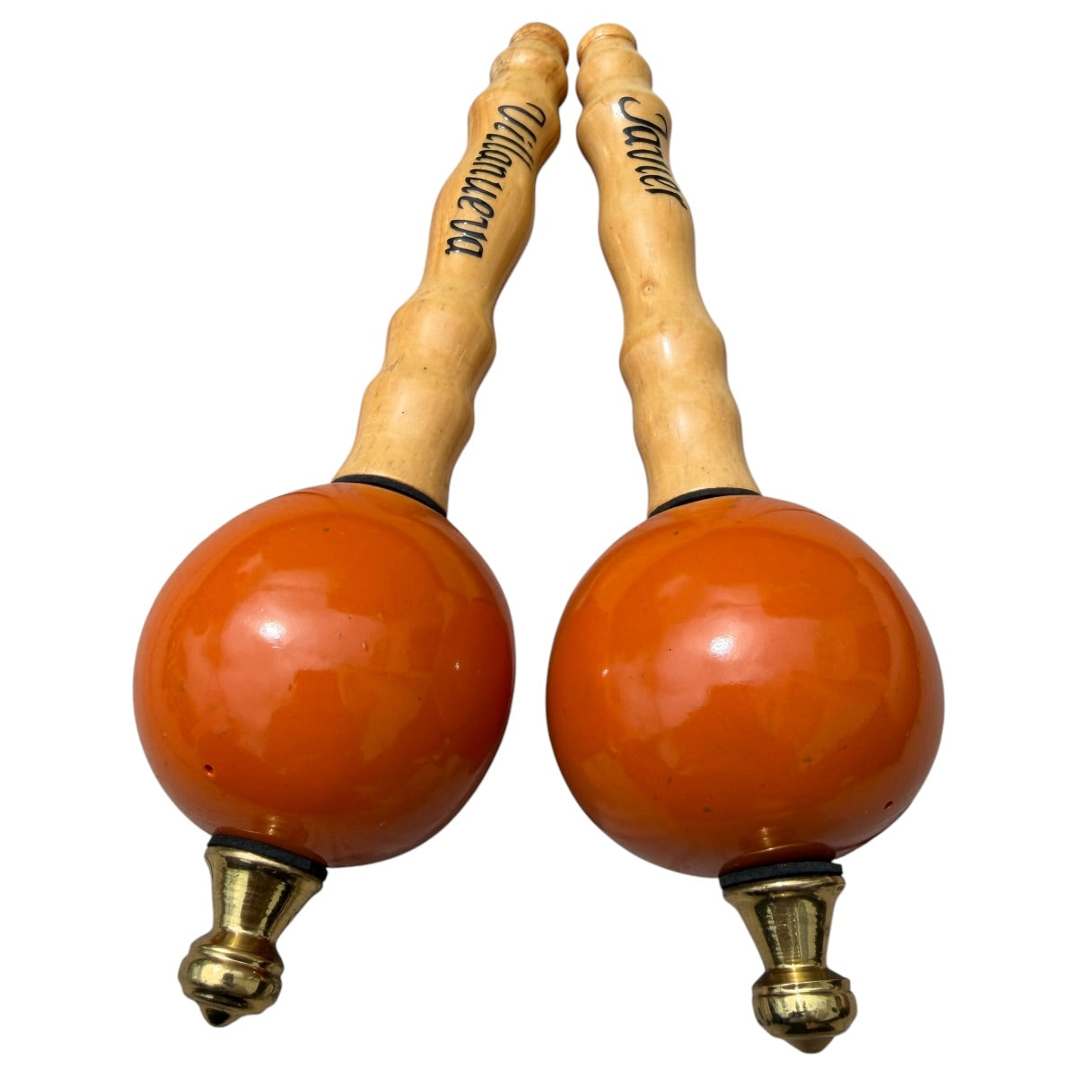 Venezuelan Maracas Joropo – Pumpkin, Small