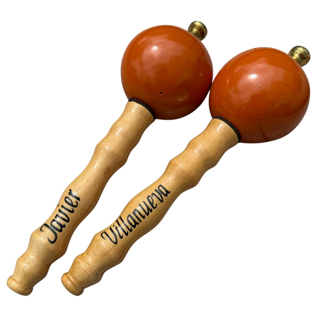 Venezuelan Maracas Joropo – Pumpkin, Small